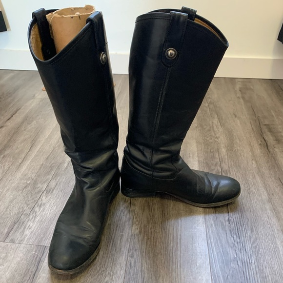 Frye Melissa Tall Lug Boots - Picture 4 of 4